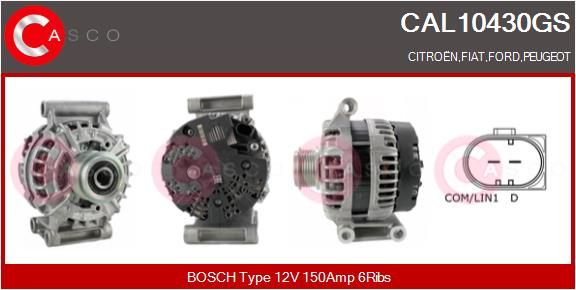 CAL10430GS CASCO Генератор