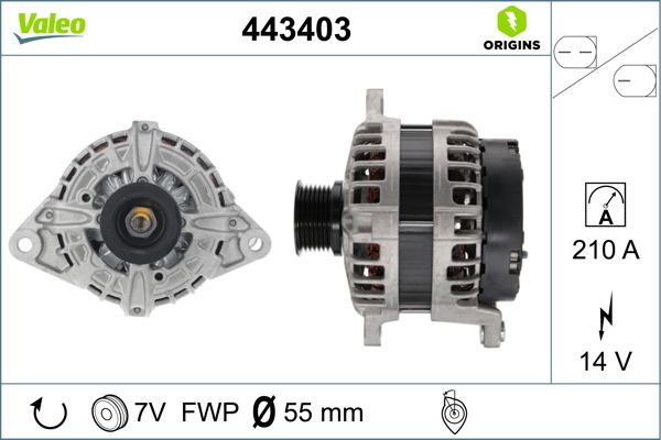 443403 VALEO Генератор
