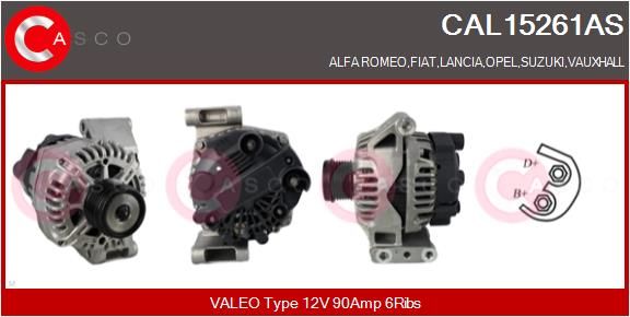 CAL15261AS CASCO Генератор