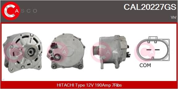 CAL20227GS CASCO Генератор
