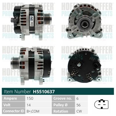 H5510637 HOFFER Генератор