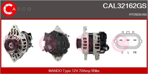 CAL32162GS CASCO Генератор