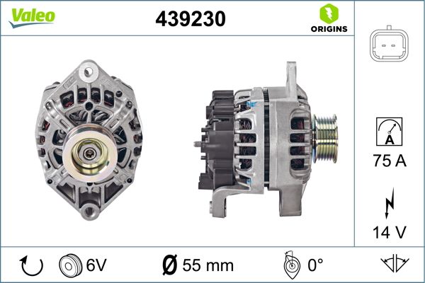 439230 VALEO Генератор