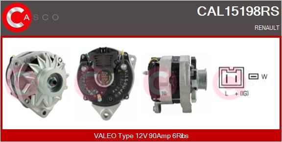 CAL15198RS CASCO Генератор