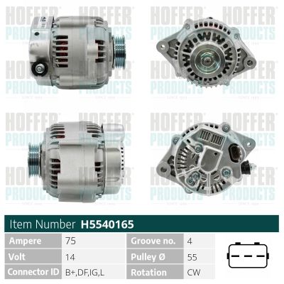 H5540165 HOFFER Генератор