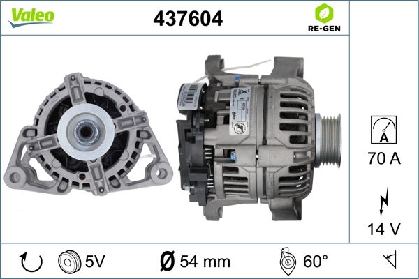 437604 VALEO Генератор