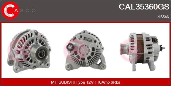 CAL35360GS CASCO Генератор