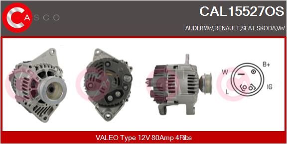 CAL15527OS CASCO Генератор