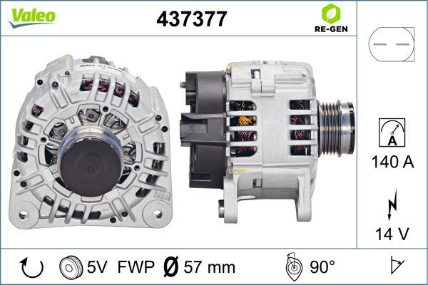 437377 VALEO Генератор