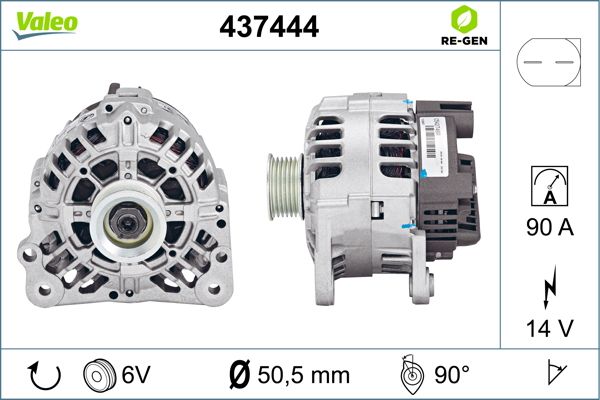 437444 VALEO Генератор
