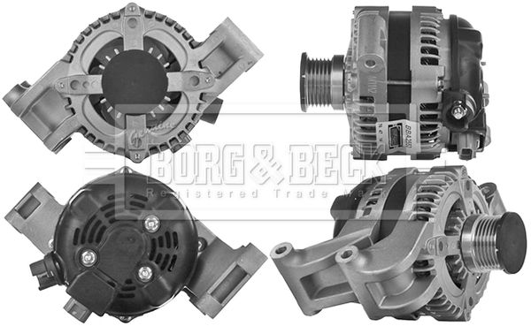 BBA2552 BORG & BECK Генератор