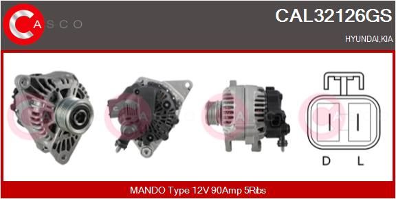 CAL32126GS CASCO Генератор