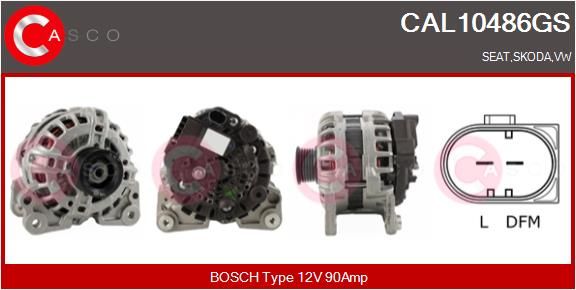 CAL10486GS CASCO Генератор