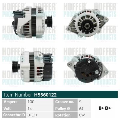 H5560122 HOFFER Генератор