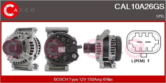 CAL10A26GS CASCO Генератор