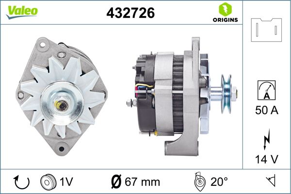 432726 VALEO Генератор