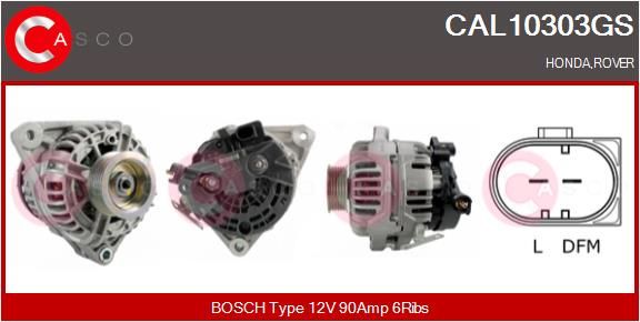 CAL10303GS CASCO Генератор