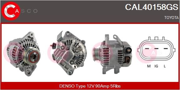 CAL40158GS CASCO Генератор