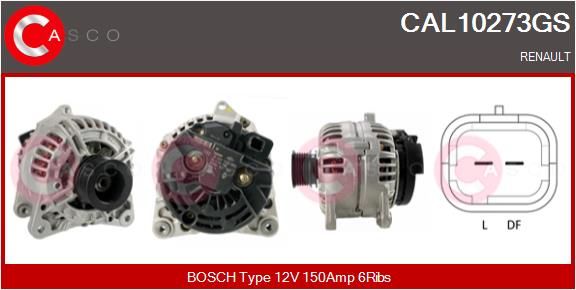 CAL10273GS CASCO Генератор