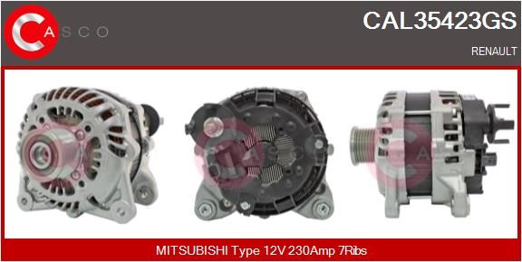CAL35423GS CASCO Генератор