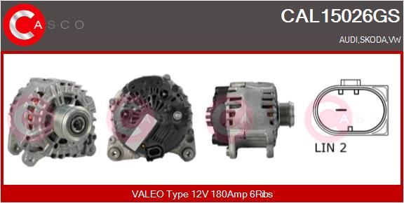 CAL15026GS CASCO Генератор