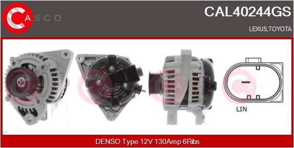 CAL40244GS CASCO Генератор