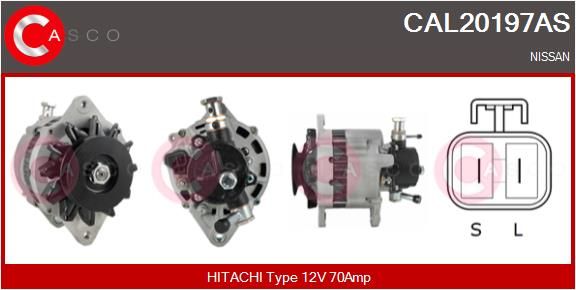 CAL20197AS CASCO Генератор