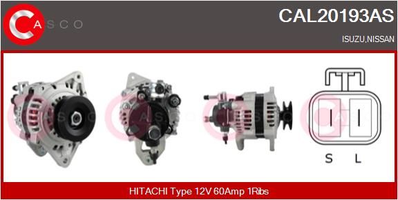 CAL20193AS CASCO Генератор