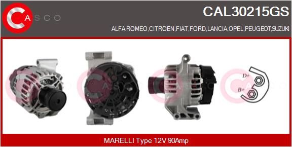CAL30215GS CASCO Генератор