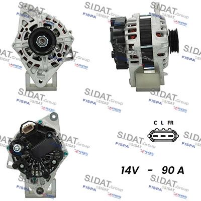 A12VA0670A2 FISPA Генератор