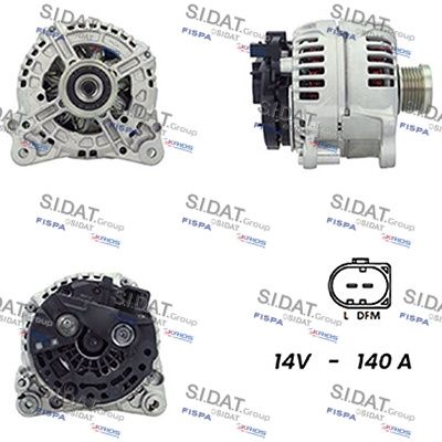 A12BH0255A2 SIDAT Генератор