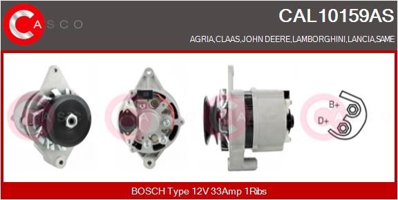 CAL10159AS CASCO Генератор