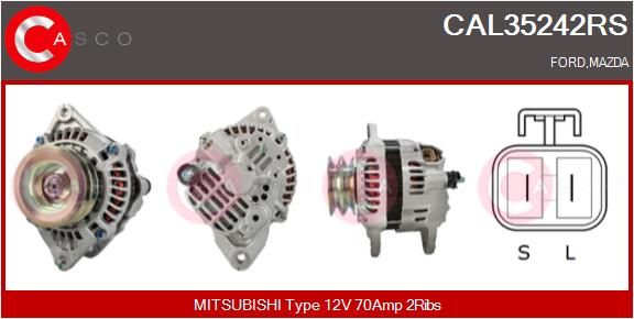 CAL35242RS CASCO Генератор