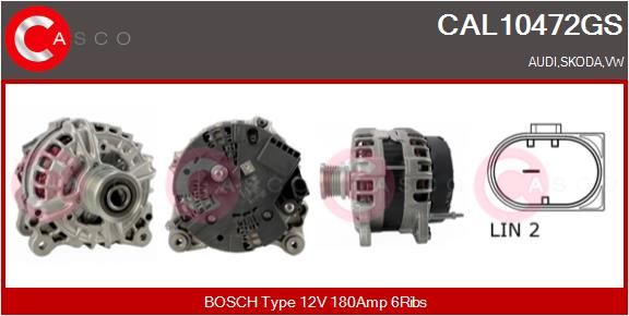 CAL10472GS CASCO Генератор