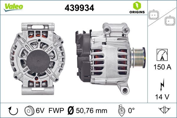 439934 VALEO Генератор