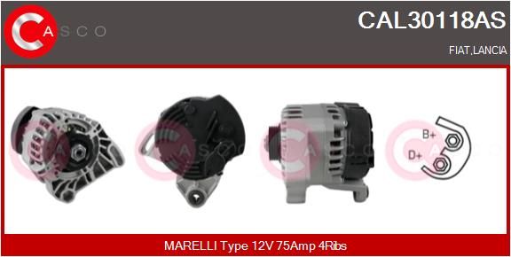 CAL30118AS CASCO Генератор