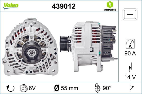 439012 VALEO Генератор