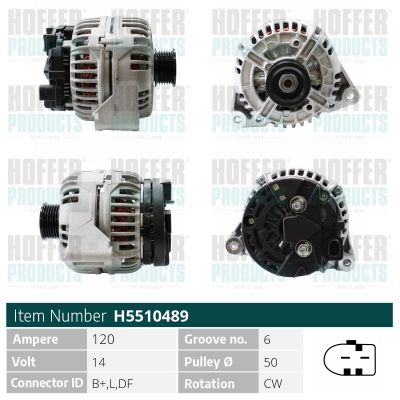 H5510489 HOFFER Генератор