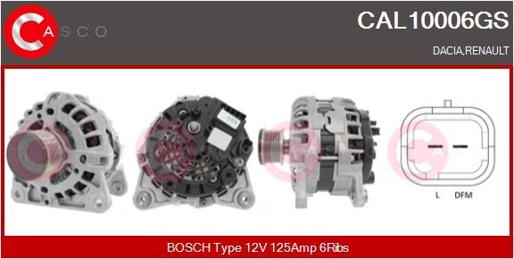 CAL10006GS CASCO Генератор