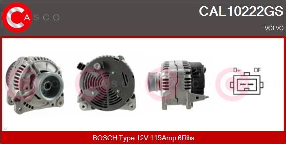 CAL10222GS CASCO Генератор