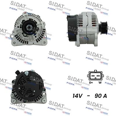 A12BH0184A2 FISPA Генератор