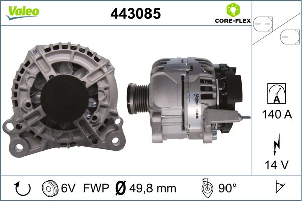 443085 VALEO Генератор