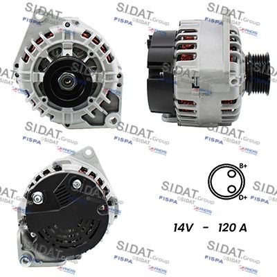 A12VA0017A2 SIDAT Генератор