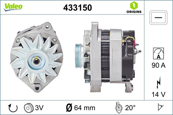 433150 VALEO Генератор