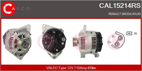 CAL15214RS CASCO Генератор