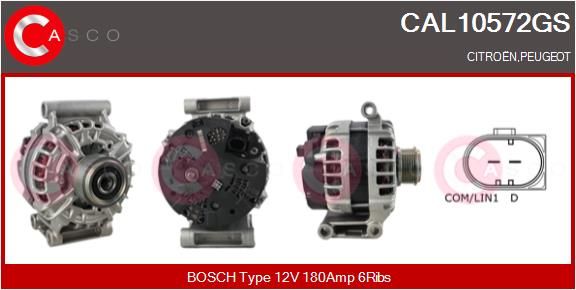 CAL10572GS CASCO Генератор
