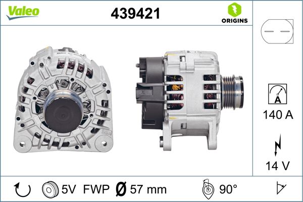 439421 VALEO Генератор
