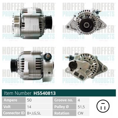 H5540813 HOFFER Генератор