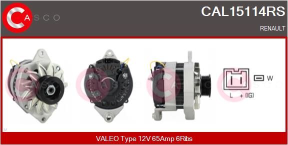 CAL15114RS CASCO Генератор