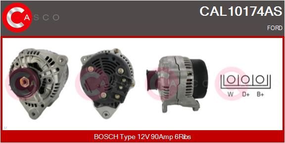 CAL10174AS CASCO Генератор